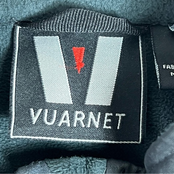 Vuarnet Women's Size 14 Black Pink Long Jacket Coat Fleece Lined Warm Outdoors - Picture 5 of 8